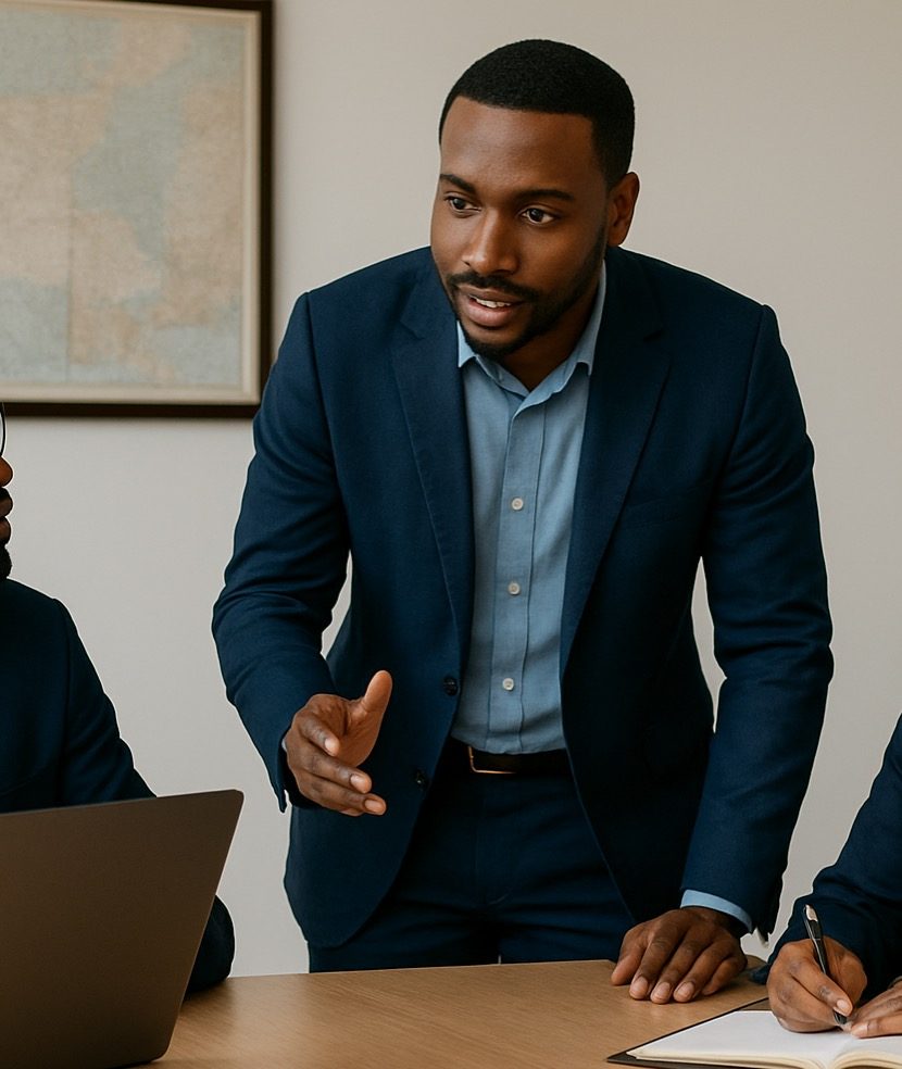Reunião de trabalho na E.E.S Soluções